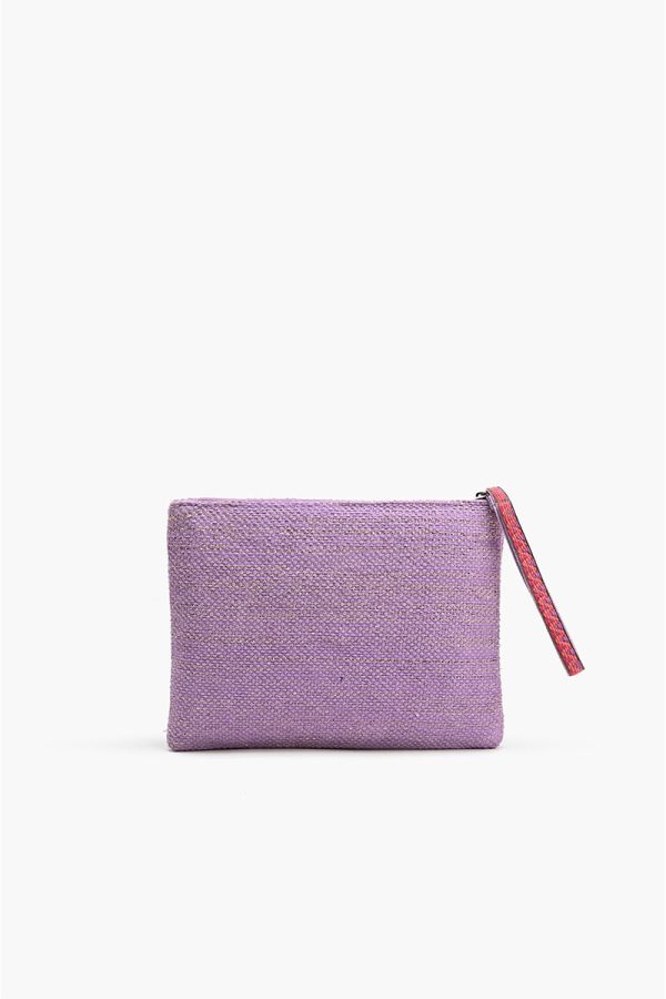 Purple Bee Wristlets Hand-Woven Jacquard Design - Image 2