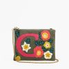 C Floral Crossbody Bag