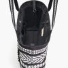 Ikat Noir Elegance Tote - Image 5