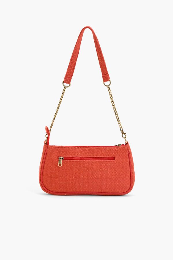 Vermilion Butterfly Bloom Shoulder Bag - Image 4