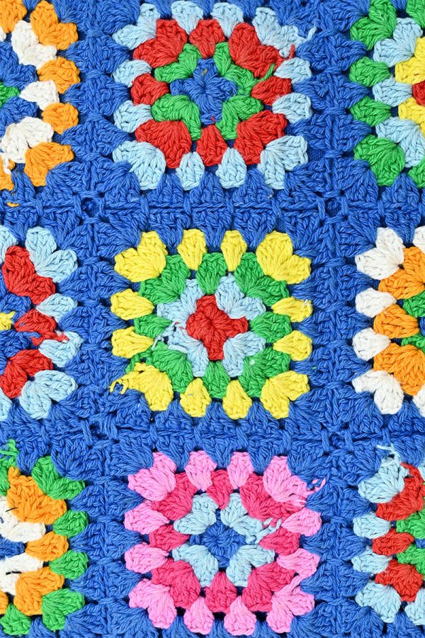 Blue Handmade Crochet Bags - Sustainable Fashion - Image 2