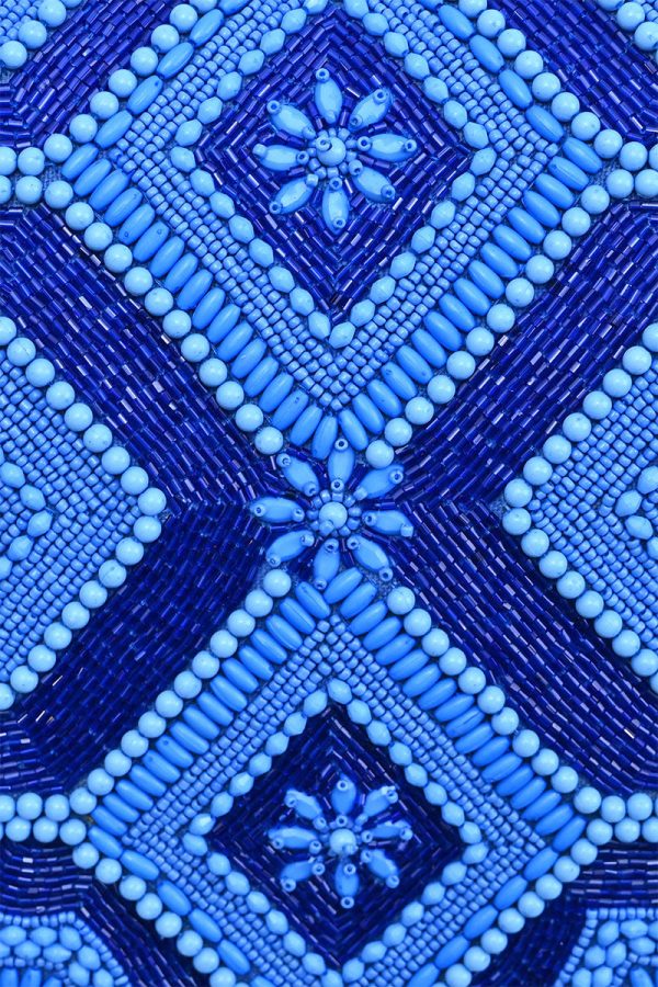 Cobalt Blue Glamour Clutch - Image 2