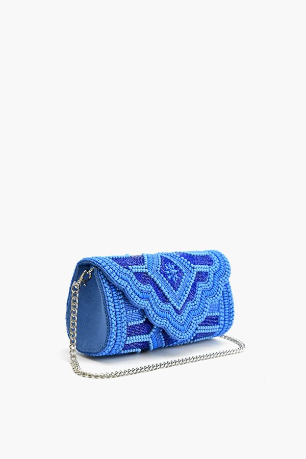 Cobalt Blue Glamour Clutch - Image 4