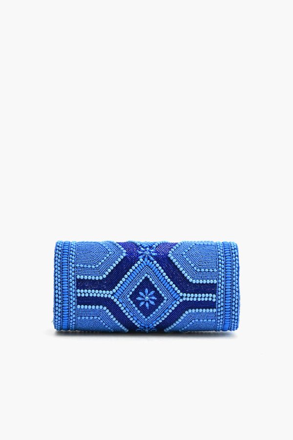 Cobalt Blue Glamour Clutch - Image 5