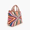 The Soho tan Tufted Tote - Image 3
