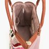 The Soho tan Tufted Tote - Image 5