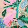 Tropical Pink Flamingo Tote - Image 2