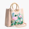 Tropical Pink Flamingo Tote - Image 3