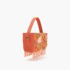 Maze Tangerine Box Top Handle Bag - Image 3