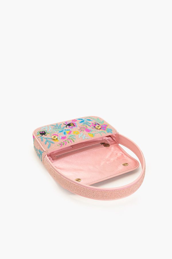Blushy Flutter Beaded Shoulder Bag - Image 5
