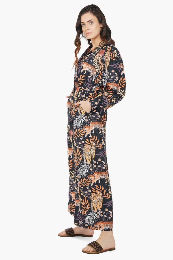 Bengal Tiger Print Jumpsuit - Image 4
