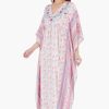 Sugar Coral Floral Maxi Kaftan - Image 3