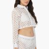 White Loop Crop Shirt - Image 2
