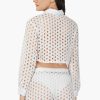 White Loop Crop Shirt - Image 4
