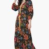 Black Multi Floret Shirt Dress - Image 4