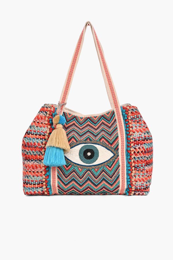 Evil Eye Good Luck Tassel - Image 2